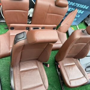 Interno in pelle marrone Bmw e82 Coupe