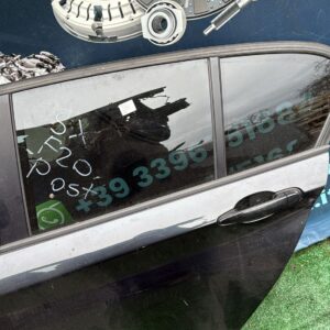 Portiera posteriore sinistra f20 nera da verniciare