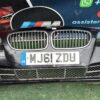 Paraurti anteriore bmw f10 f11 black 475 COMPLETO di sensori griglie reni, plastiche interne!